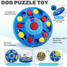 542YMXDog Puzzle Toys Interactive Puzzle Game Dog Toy For Smart Dogs IQ Stimulation Treat Puzzle Toy For Dogs Treat TrainingPuzzle Slow Feeder To Aid Pets Digestion Advanced Level 23