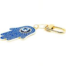 Evil Eye Keychain Hamsa Hand Keychain Protection Charm For Men Women Car Key Ring Bag Purse Accessories