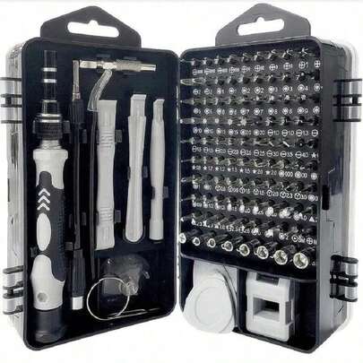 115-In-1 Upgrade Screwdriver Set Strong Magnetic High Hardness Multifunctional Disassembly Tool Set With Special-Shaped Drill Bit