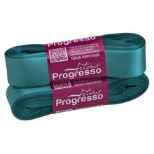 Satin Ribbon 22mm Wide In 10m Pieces. - JADE (color 1102) - View 2