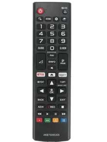 Universal Remote Control, Black With Soft And Durable Buttons SNY906 - 黑色 - 查看 1