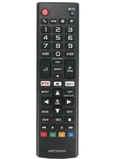 Control Remoto Compatible con Televisores L-G – Fácil de Usar y Listo para Funcionar AKB75095305