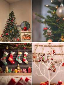 50pcs Christmas Ornament S Shaped Hooks Metal Wire Hook Xmas Tree Balls Pendant Hanging Holders For Home New Year Party Decor Wholesale, Mini Christmas Decoration Hangers, Multi-Functional S-Hook,Christmas Vine