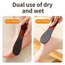 Doppelseitiges Sandpapier Holz Fußfeile, Hornhautentferner Werkzeug für Fußpflege