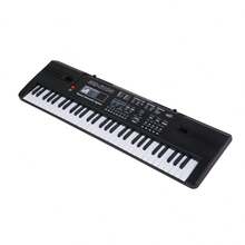 Instrumento Musical Teclado Electrónico MQ de 61 Piano - Negro - Ver 5