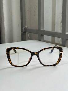 Women's 2-In-1 Clip-On Glasses Frame With Polarized Lenses 95857 - 巧克力棕 - 查看 6