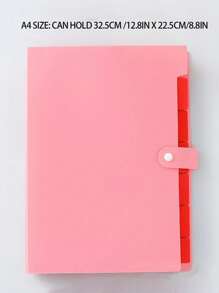 带多个隔层的 A4 文件折叠文件夹；7 色分隔文件夹；学生试卷整理器；文件存储拉链袋；纽扣封口文件夹，返校，学校用品