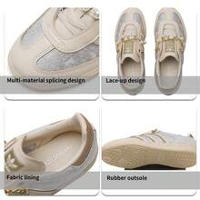 Adidas 女鞋運動鞋低筒繫帶板鞋 SAMBA OG W 日常戶外旅遊鞋休閒鞋 JQ2616 - 奇妙白/亮白/淺灰 - 查看 6