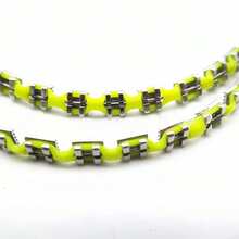 Fashion Colored Temporary Braces, Full Set Of Braces Decoration, Colorful Fashionable Braces Decoration, Metal Wire Braces