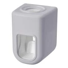 1pc Automatic Toothpaste Dispenser, Bathroom Wallmount Without Nailing, Portable Bathroom Accessories Toothpaste Squeezer