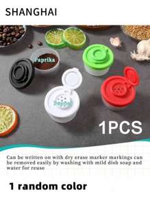 1/2/4 Pcs Salt And Pepper Set, Mini Durable Salt And Pepper Shaker Set, Spice Jars, Salt Container, Plastic Pepper Bottle With Airtight Lid Transparent, Kitchen Accessories, Spice Storage Box, Travel Seasoning Bottles Suitable For Home Kitchen, Outdoor Camping, Picnic, Beach, BBQ, Lunch Box, Portable Accessories