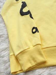 Hip-Hop Spider Web Hoodie Y2K Hooded Sweatsuit Men's Pullover Sweatshirt Pair With Athletic Wear Streetwear Fashion Sweatshirt - 黃色 - 查看 6