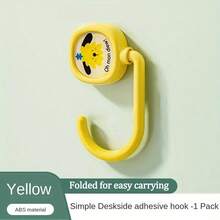 1pc Student Desk Hanging Bag, Detachable & Movable Hook, Desk Edge Hook, Adjustable For School/Office Desk, Backpack Storage Hook, Back To School Supplies