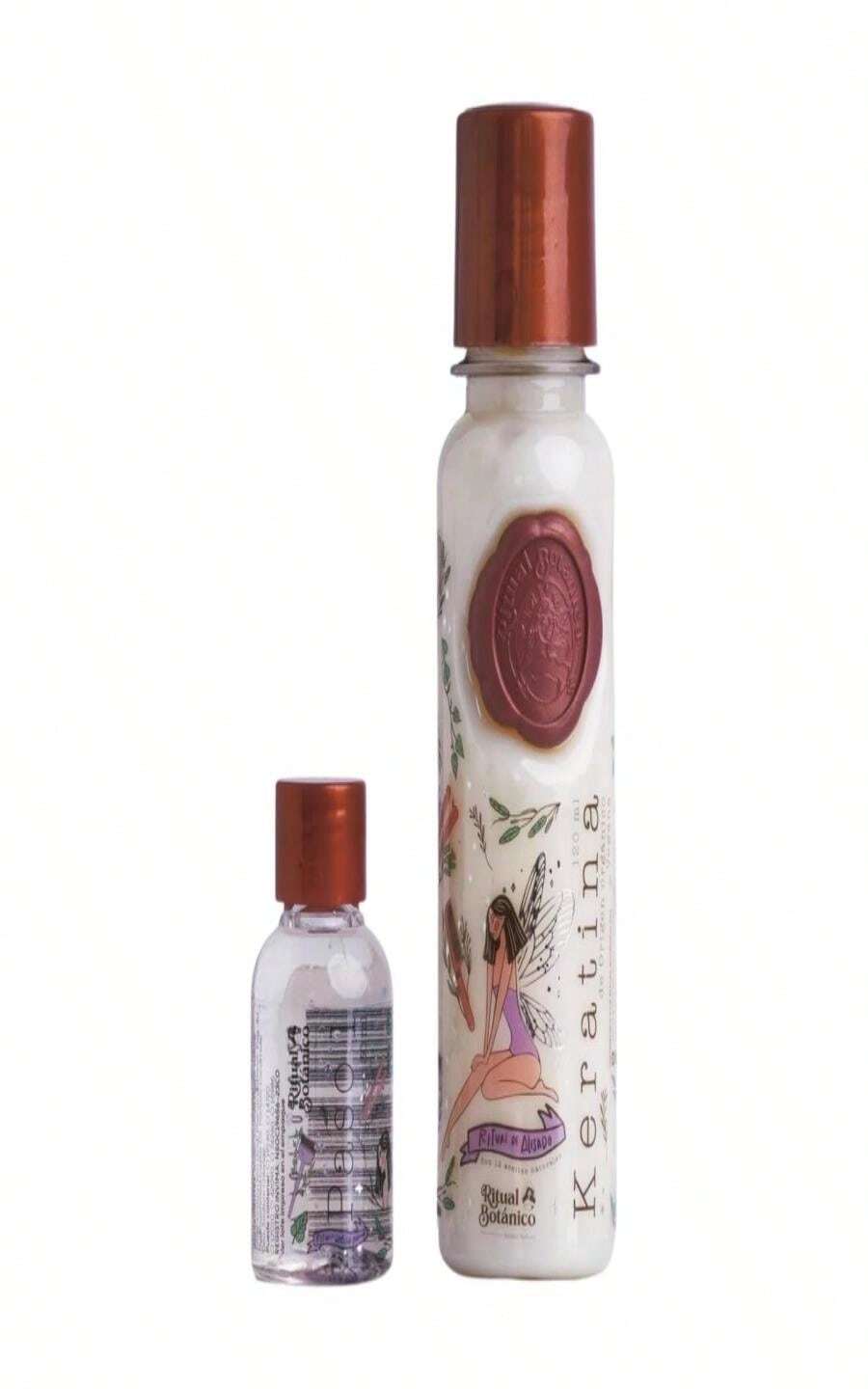 MAIKE AMOUR Keratina, RITUAL BOTANICO 120 Ml - Keratin Treatment With 12 Natural Oils And Amino Acids For Shine, Softness And Nutrition Original Product From COLOMBIA - Macadamia và Lô hội - Xem 1