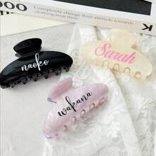 Customized Hair Clips - Personalized Bridesmaid Gifts, Bohemian Style, Wedding Favors, Bridal Gifts, Bridesmaid Gifts, Wedding Decorations, Back To School, Birthday Gifts, School Supplies, Back To School