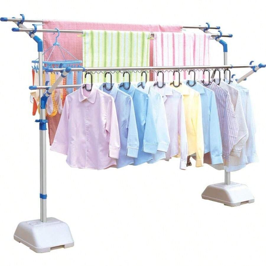 Clotheshorse - Blow Stand Aluminum - View 1