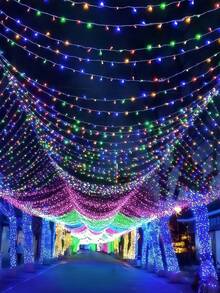 10m/80 Lights String Lights Decoration Lights, 1.5M/3M/6M/10M Outdoor LED String Lights, Battery Box Lights, Star Lights, Atmosphere Lights, Colorful LED Lights, Outdoor Decoration Lights, Waterproof Fairy Lights For Yard, Garden, Party, Holiday, Suitable For Living Room, Dining Room, Bedroom, Outdoor (No Battery Included)