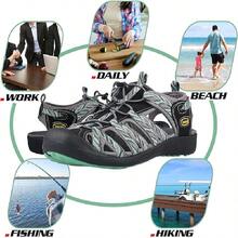 Hiking Women Closed Toe, Waterproof Hiking, For Summer Comfortable - 藍色 - 查看 6