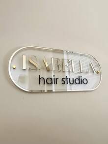 Personalized Transparent Acrylic Business Sign With Silver And Black Lettering And Silver Edges , Custom Rounded Rectangle Sign For The Wall , Commercial, Personalized Text And Logo,Acrylic Sign, Custom Acrylic Sign, Acrylic Board, Business Acrylic Board, Salon Acrylic Sign, Bar Sign, Custom Sign, Logo Sign.Christmas Decorations, Christmas, Decorating Houses, Home Decor, - Multicolor - View 12