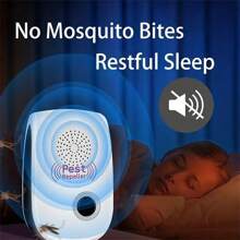 4/6 PCS Ultrasonic Pest Repeller - Effective Electronic Pest Control For Home, Kitchen And Warehouse - Say Goodbye To Mosquitoes And Other Pests