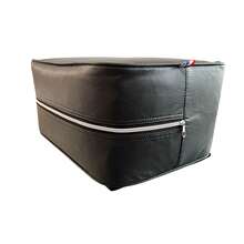 RAISE, EXTENSION, STOOL CHAIR FOR BARBER, HAIRDRESSER, STYLIST, MAKEUP ARTIST - Black - View 4