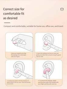 1 对“安静革命！27dB 超柔软防噪耳塞 | 硅胶一体成型，零压入耳，防水防滑” “降噪上限，经测试可从 100dB 降至 27dB” “捏合即可佩戴，适合 98% 的耳道，即使摇晃也不会脱落” “IPX 防水认证（可用于游泳）+ 全身可水洗，适合睡眠/锻炼” - 彩色 - 查看 9