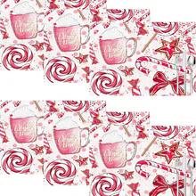 1 cái/4 cái/6 cái Miếng lót đĩa bằng vải lanh in họa tiết Giáng sinh, Trang trí Giáng sinh, Thích hợp cho bàn ăn, Trang trí mọi mùa, Miếng lót bàn có thể giặt được, Trang trí phòng, Miếng lót ly, Miếng lót bàn ăn nhà bếp, Trang trí tiệc trong nhà ngoài trời, Trang trí nhà cửa, Quà tặng lý tưởng - Nhiều màu - Xem 14