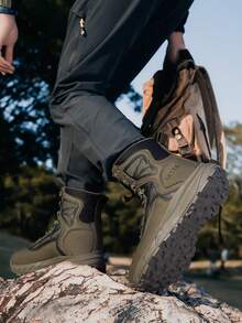 Męskie buty trekkingowe, profesjonalne buty treningowe, buty sportowe, oddychająca tkanina, antypoślizgowe buty outdoorowe, męskie antypoślizgowe wojskowe buty taktyczne, buty bojowe, wysokie buty wojskowe, buty trekkingowe, czarne buty, brązowe buty, zielone buty, wysokie buty, wojskowe buty treningowe, brązowe buty, czarne buty, zielone buty, brązowe botki, czarne botki, zielone botki, brązowe buty taktyczne, czarne buty taktyczne, zielone buty taktyczne, czarne buty wojskowe, zielone buty wojskowe, brązowe buty wojskowe - Ciemnozielony - Zobacz 10