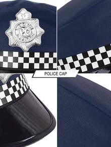 11pcs Christmas Toy Set, Including Badge, Badge, Handcuffs And Toy Gun, Suitable For Children Role Play, Classroom Entertainment - Multicolor - View 4