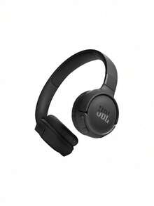 JBL TUNE520BT 蓝牙耳机，蓝牙 5.3 高速稳定连接，内置 450mAh 电池，播放时间长达 57 小时，无线降噪麦克风 - 黑色 - 查看 4