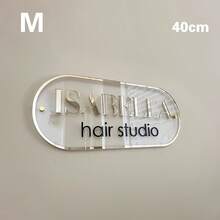 Personalized Transparent Acrylic Business Sign With Silver And Black Lettering And Silver Edges , Custom Rounded Rectangle Sign For The Wall , Commercial, Personalized Text And Logo,Acrylic Sign, Custom Acrylic Sign, Acrylic Board, Business Acrylic Board, Salon Acrylic Sign, Bar Sign, Custom Sign, Logo Sign.Christmas Decorations, Christmas, Decorating Houses, Home Decor, - Multicolor - View 15