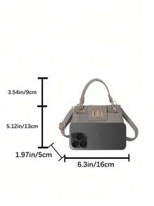 Fashionable Commuter Bag, Lightweight Luxury Ladies Handbag, Elegant Shoulder Tote Bag, High-End Versatile, Suitable For Work