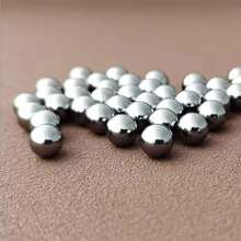 50/100/200/300/500个 6/7/8毫米弹弓狩猎射箭球高碳钢球精密抛光淬火