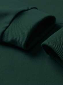 Men's Spring/Autumn Letter Print Hoodie And Drawstring Waist Pants Set, Casual Outfit For Husband/Boyfriend, Suitable For Street, Commute, Outdoor