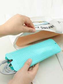 Heat Resistant Silicone Mat For Curling Iron And Flat Iron, Non-Slip Silicone Heat Proof Pad For Hair Styling Tools, Hot Hair Tools Countertop Protector, Flexible Silicone Mat For Curling Wand, Straightener, Blow Dryer, Travel Safe, Easy To Clean, Durable