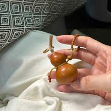 Fortuna y suerte semillas de calabaza retorcidas a mano, la primera opción para bricolaje con ingenio y de calabaza antigua y colección elegante, salud y suerte al alcance de tus dedos. - 100 piezas - Ver 3