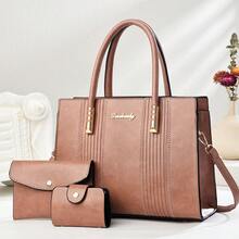 Women Shoulder Bags - 粉色 - 查看 3