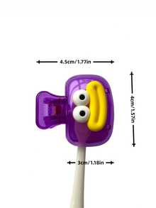 4 pièces Porte-brosse à dents en forme de bouche de saucisse, set de combinaison de 4 couleurs. Porte-brosse à dents portable, étui de protection pour la maison et les voyages. Porte-brosse à dents mignon pour le stockage des brosses à dents