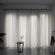 Kitchen Window Curtains - White 1p Style 4 - View 13
