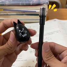 1 szt. Zabawny magnetyczny długopis dekompresyjny, pływający, końcówka 0,5 mm, płynne pisanie, długopis kulkowy, łatwe uwalnianie nacisku, tajemniczy prezent pełen niespodzianek, prezent świąteczny, prezent urodzinowy, do użytku w szkołach i biurach