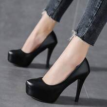 Women Pumps - 黑色 - 查看 3