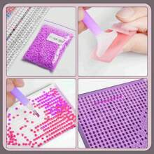 1 件钻石画全圆钻马赛克卡通新品儿童礼物 30x40(厘米) - 彩色 - 查看 6