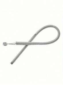 Effortless Threading Tool, Suitable For Various Needle And Thread Activities, Family Sewing Tool, Cord Garter, Flexible Threading Tool, Multi-Purpose Elastic Band Waist, Cord Webbing Auxiliary Device Spring Eye Threading Device - Silver - View 5