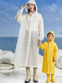 Reusable Raincoat For Men And Women, Long Style For Hiking, Trekking, Travel, Fishing, Concerts, Rafting, Outdoor Adventure, Multi-Purpose Use