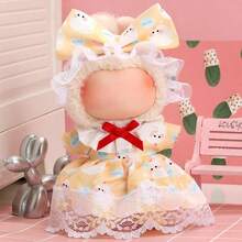 1 Set Of Cute Princess Dress Set For Dolls, Compatible With Labubu, Including Dresses For Generations 1, 2, And 3, Doll-Decorated Clothes, And Cute Replacement Outfits For Dolls (Shoes And Dolls Not Included) - Multicolor - View 5