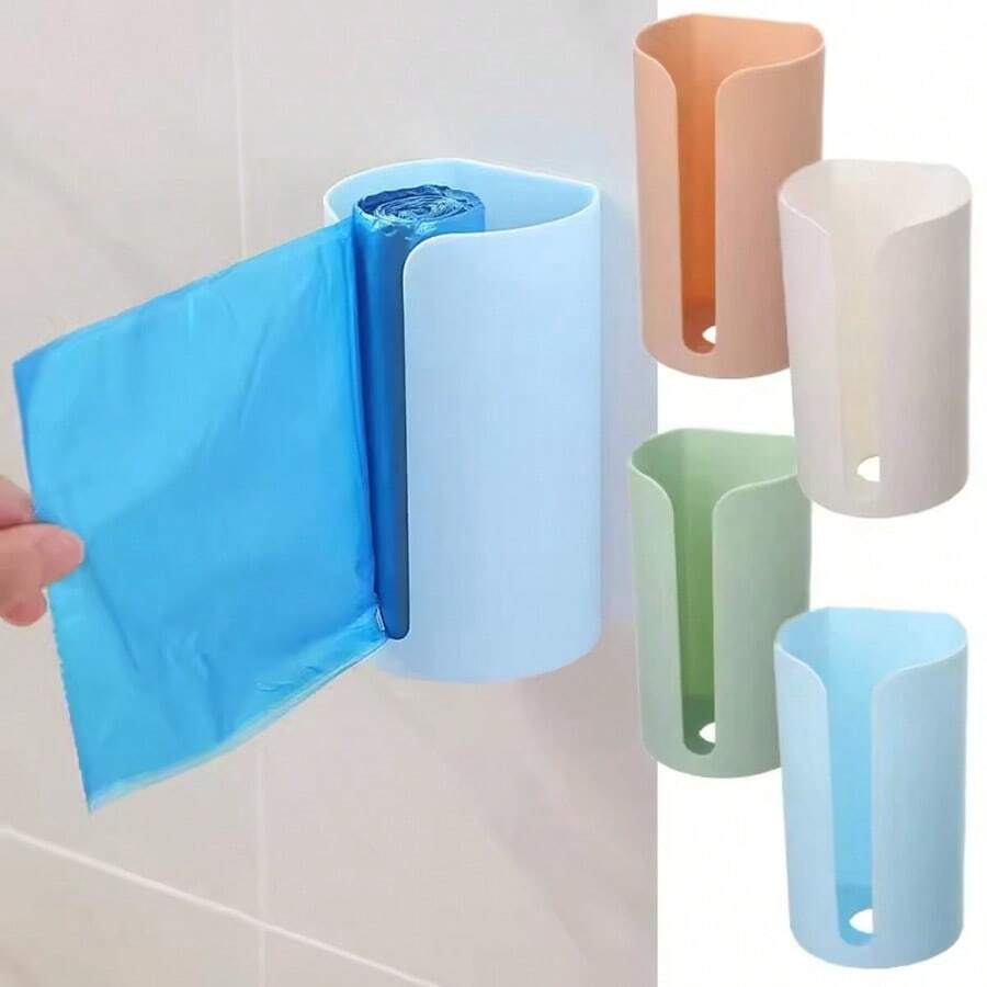 Paper Towel Dispenser, Grocery Bag Dispenser, Toilet Paper Dispenser, Garbage Bag Holder, Grocery Bag Container, Wall Mounted Bag Storage, Garbage Bag Holder - Multicolor - View 1