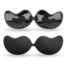 2 Set/Reggiseno Invisibile Spingente a Mango, Reggiseno, Reggiseno Adesivo Raccolto - Adatto per Abiti da Sposa, Abiti da Sera, Top Senza Spalline, Senza Spalline, Reggiseno Adesivo - Tuta - Adatto per Top Senza Spalline, Abiti da Sera, Vestiti Attillati.