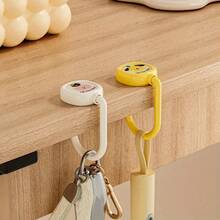 1pc Student Desk Hanging Bag, Detachable & Movable Hook, Desk Edge Hook, Adjustable For School/Office Desk, Backpack Storage Hook, Back To School Supplies