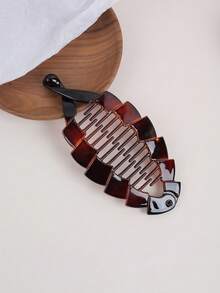 1 kẹp tóc đuôi cá lớn bóng mờ tối giản, kẹp tóc hình quả chuối thanh lịch cho tóc đuôi ngựa búi cao, kẹp vuốt tóc, kẹp tóc, kẹp tóc, thanh trượt tóc, kẹp tóc - Nhiều màu - Xem 8