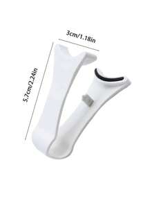 V型磁性睫毛夹，新手睫毛夹，女士/女孩入门级修容工具，价格实惠，情人节礼物，旅行必备，房间装饰，情人节礼物，便宜货，房间用品，1美元商品，度假必备，女士礼物，卧室用品，情人节，99美分 - 白色 - 查看 10